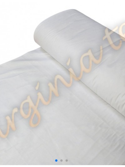 Material Nanghin Inlet Engros 100% Bumbac – 160 cm Latime, 50 ml, 180 gr/mp² – Alb pentru Perne, Burdufuri si Sacose